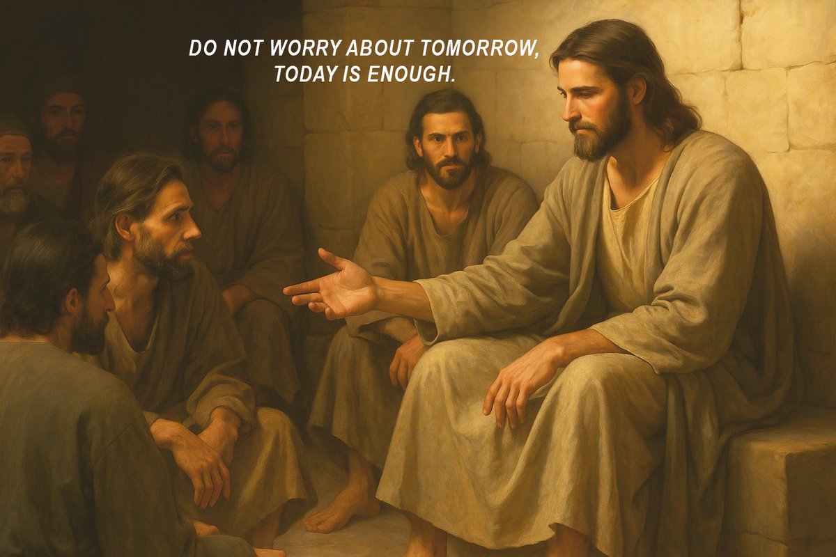 _streethope's tweet photo. Therefore do not worry about tomorrow, for tomorrow will worry about itself. Each day has enough trouble of its own. Let's focus on the present moment, tackle today's challenges, and trust that we'll face tomorrow's when it comes. By living in the here and now, we can find peace and reduce stress. 

#FaithOverFear #LiveInThePresent #MentalHealthMatters #TrustTheProcess #BiblicalWisdom