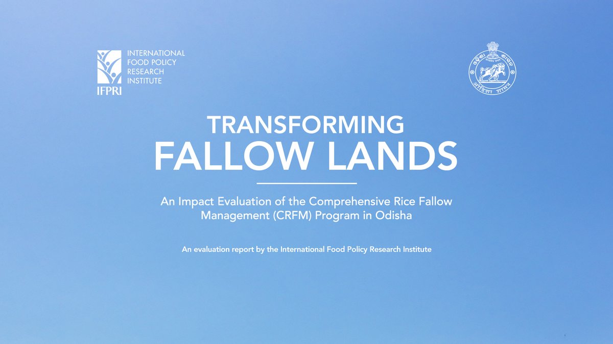 IFPRISAO's tweet image. #Inthespotlight: @IFPRI’s #CRFM program evaluation report has been officially launched today by the Hon&apos;ble Deputy CM of Odisha. 🚜✨

📍April 29, 2025| Krushi Bhavan Auditorium, Odisha
@krushibibhag @KVSinghDeo1 @arvindpadhee @CMO_Odisha @IPR_Odisha
