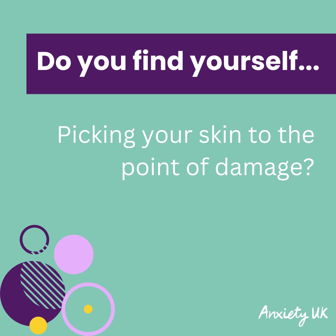 AnxietyUK's tweet photo. 1 in 20 people live with #CompulsiveSkinPicking. It can start with stress, a glance in the mirror… then hours lost, skin damaged, guilt setting in.
#AnxietyUK offers support, tools & hope💙 Learn more:
https://t.co/mECp9k8smo
#BFRB #SkinPickingAwareness https://t.co/dK0vmAu2F4