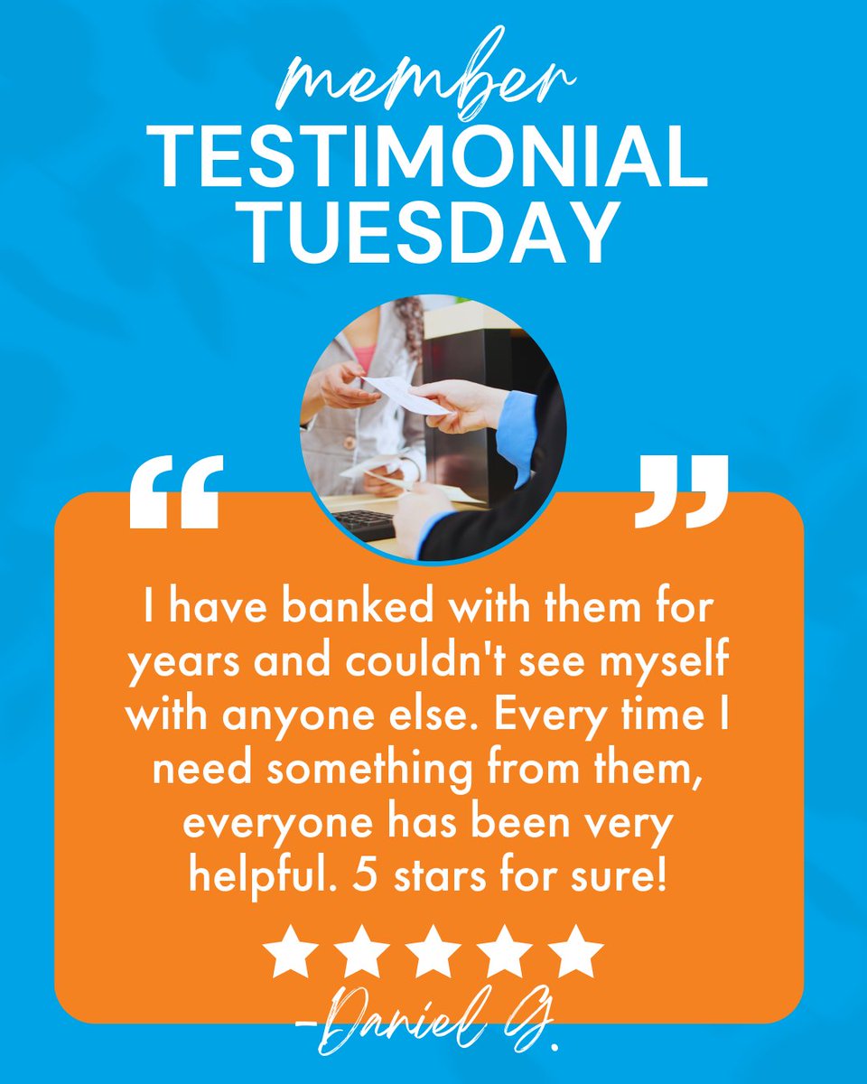 Thanks for the shoutout, Daniel! Texas Bay strives to provide 5-star service for all of our members! ⭐We are here for YOU! 

#testimonialtuesday #fivestar #creditunion #houston #texas #texasbaycu