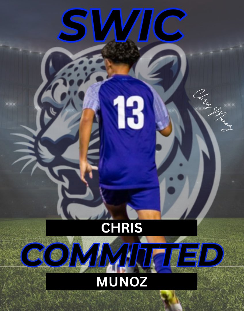 SIGNED! ✍🏼 Help us welcome IHSA All-State player Chris Munoz. Chris finished his senior year with Collinsville HS Boys Soccer with 11 Goals and 3 Assists.

Welcome to the Blue Storm Family, Chris!