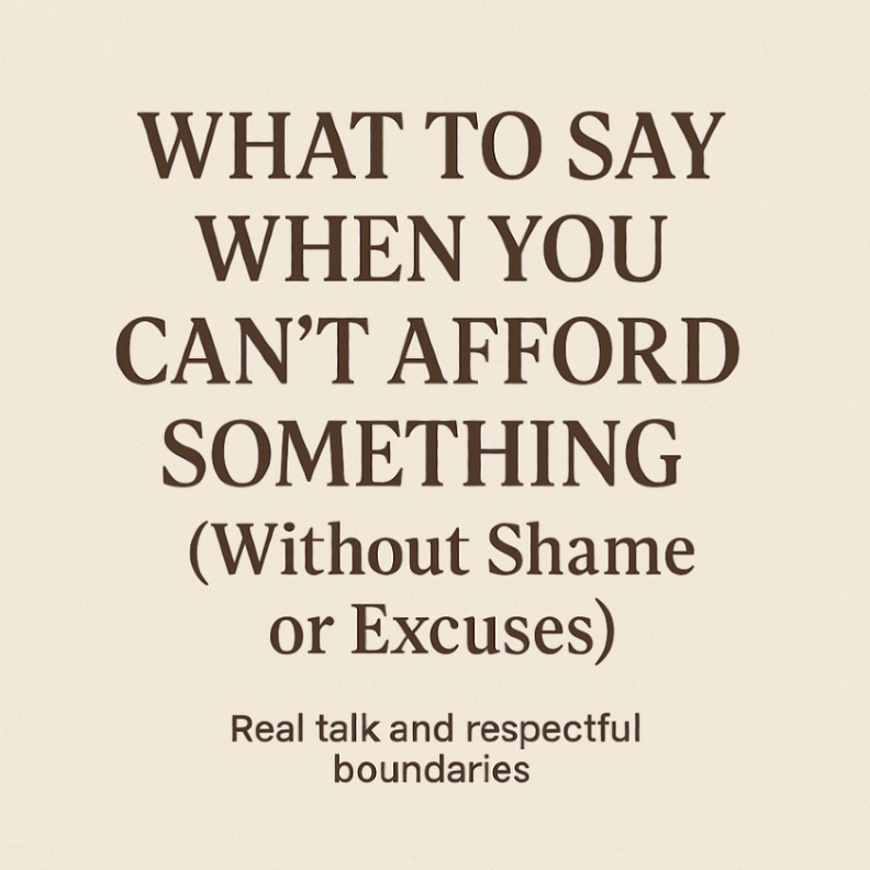 Saying "I can't afford it" shouldn't come with shame.

New post live now:
👉 pathfinderchronicles.com/p/recession-su…

Learn scripts, mindset shifts, and real ways to protect your boundaries without feeling guilty. 💬