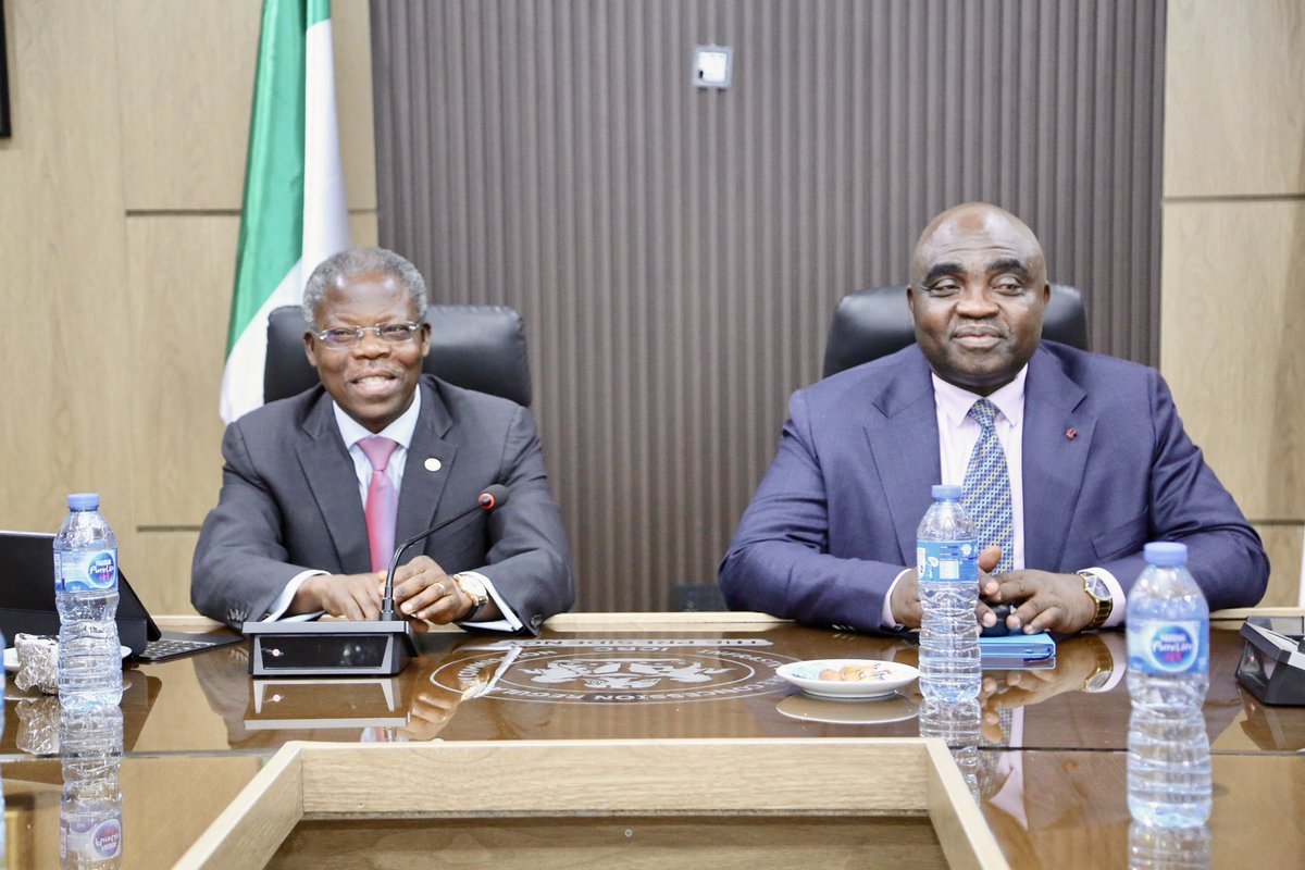 DG BPE, Ayodeji A. Gbeleyi and his Management team  paid a courtesy visit to the DG ICRC, Jobson Oseodion Ewalefo.
