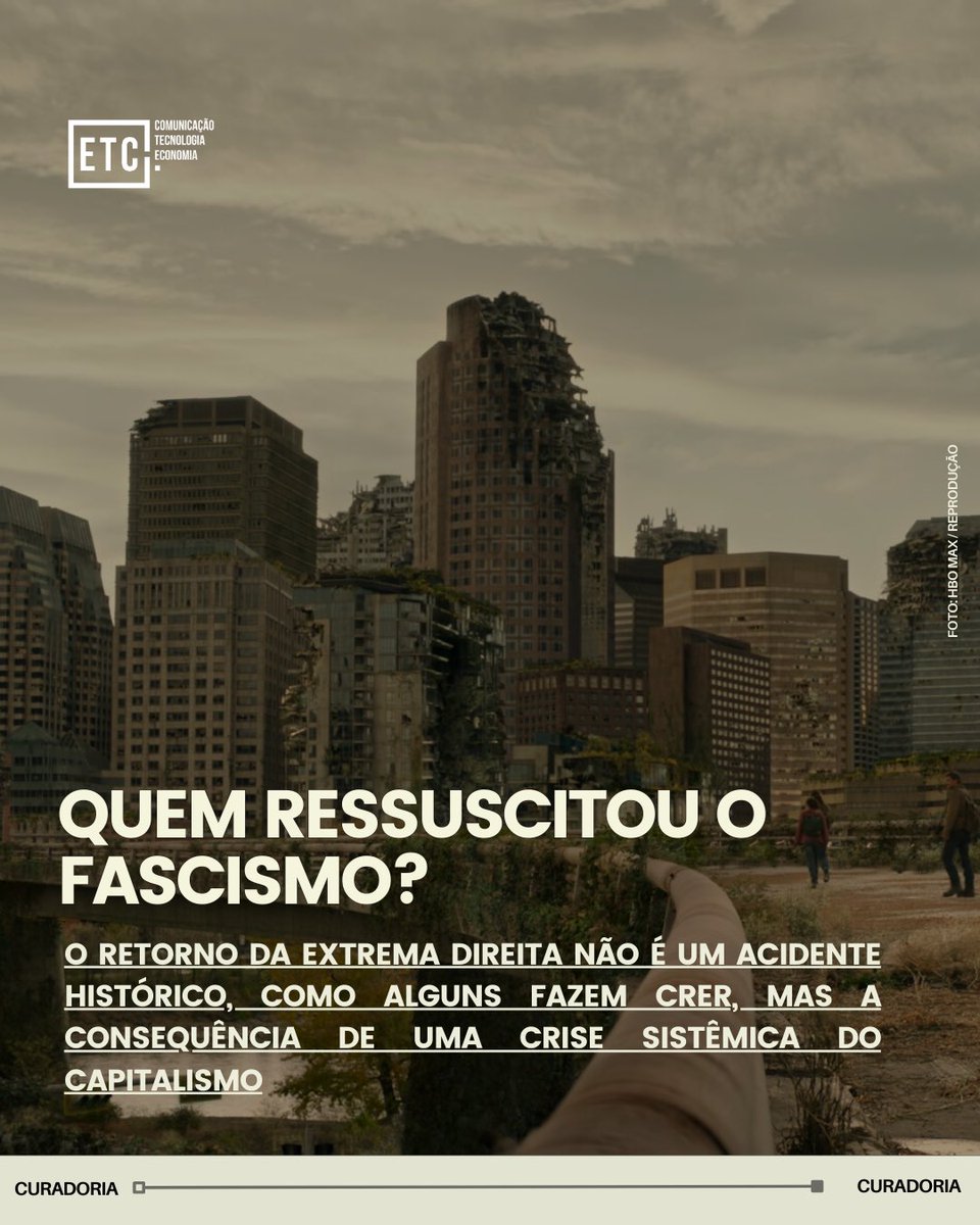 etcufma's tweet photo. O fascismo da contemporaneidade não veste mais uniforme, mas carrega os mesmos ideais autoritários do passado — camuflados em discursos sobre liberdade, tradição e segurança. https://t.co/aYdtocgFqZ