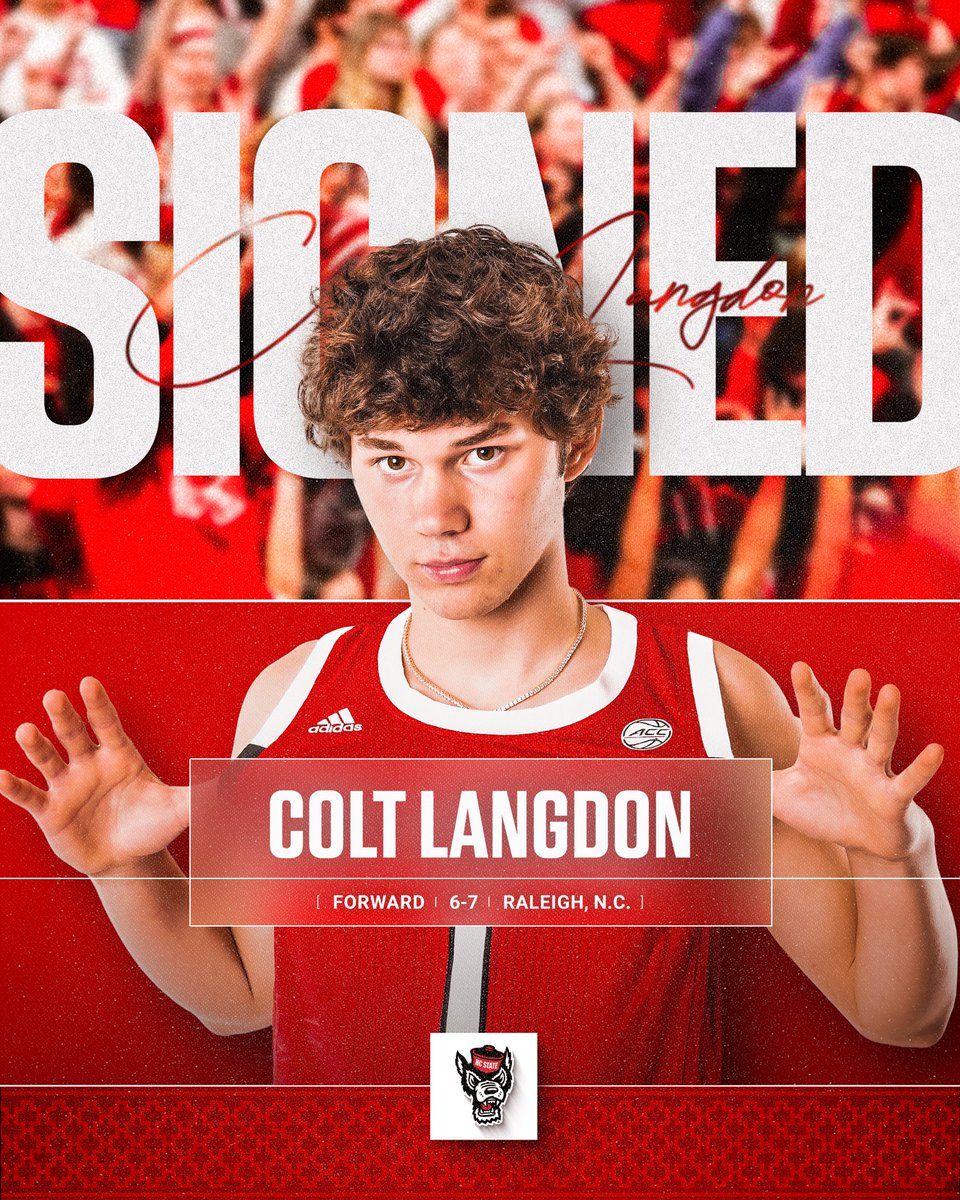He’s home 👏

Welcome to the Pack, <a href="/ColtLangdon/">Colt Langdon</a>!