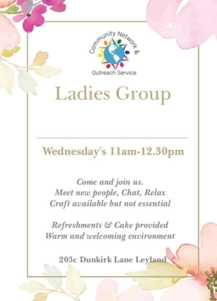 Community Network And Outreach Service (@communitynetwo6) on Twitter photo Wednesday's 11-12.30pm at our hub on Dunkirk Lane โ๏ธ๐ฃ๐จ Wednesday's 11-12.30pm at our hub on Dunkirk Lane โ๏ธ๐ฃ๐จ