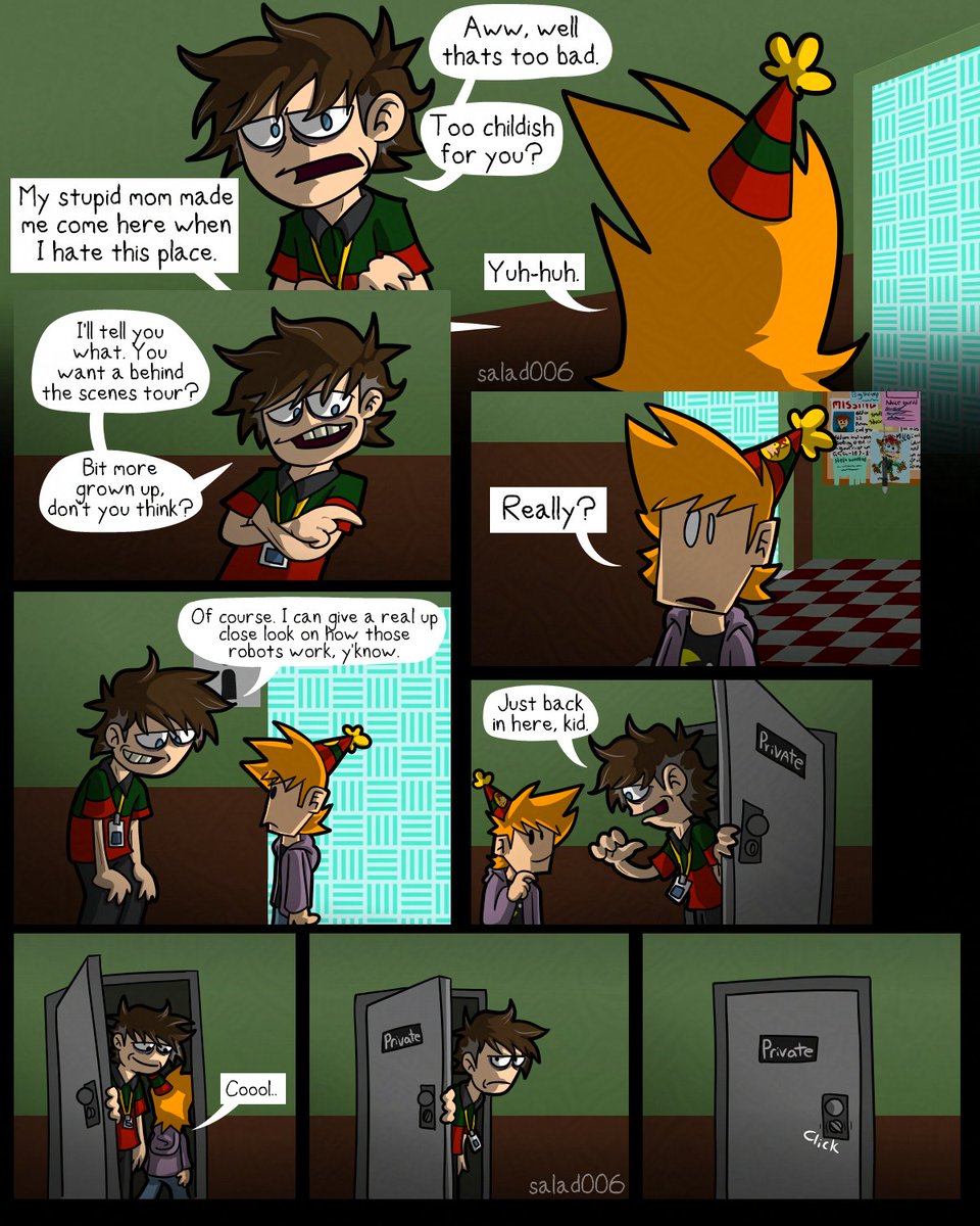 Matts blunder- (2/3) (eddsworld FNAE au)
