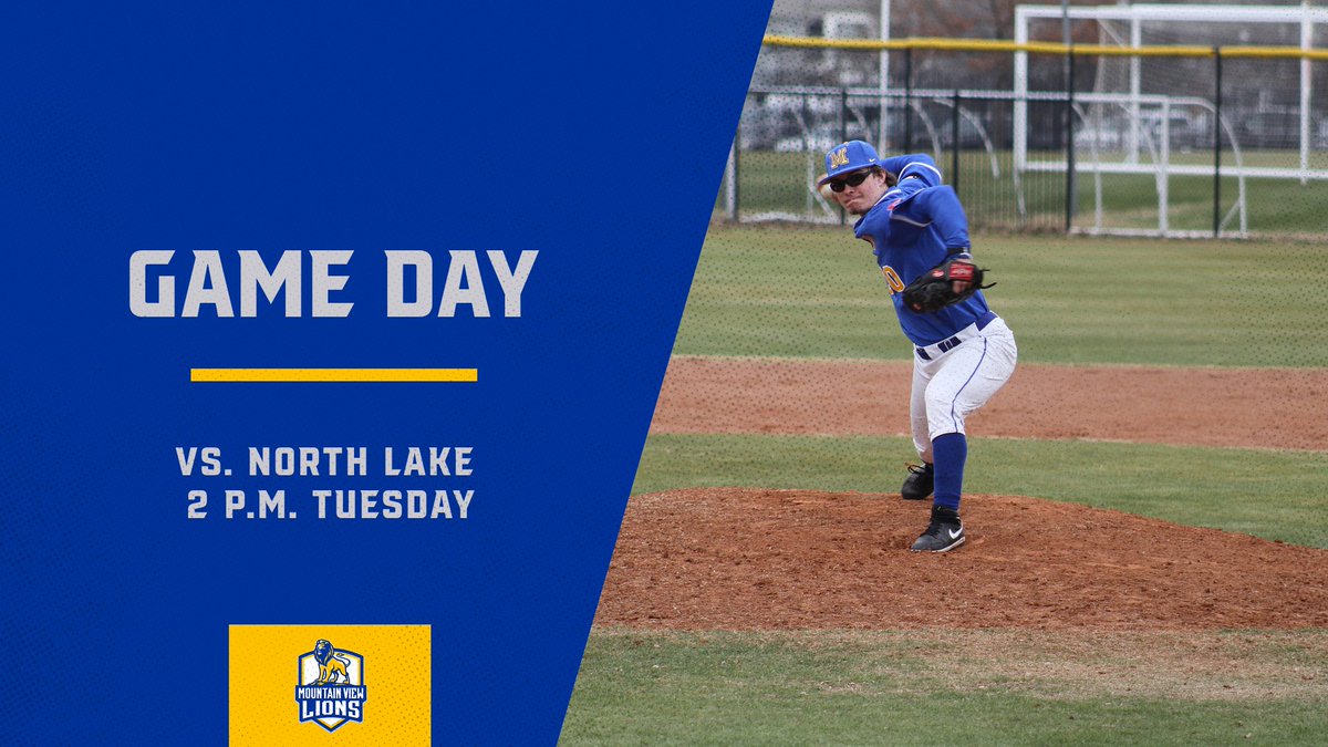 Mountain View Lions (@dcmvlions) on Twitter photo ๐๐๐ข๐ ๐ฟ๐๐ฎ
โพ๏ธ RV <a href="/DCNL_Baseball/">North Lake Baseball</a> (21-29, 11-13 <a href="/DallasAthConf/">Dallas Athletic Conference</a>) at <a href="/DCMVBaseball/">DCMV Baseball</a> (8-37, 1-23)
๐ 2 p.m.
๐๏ธ Mountain View Field
#HearUsRoar | #DACBaseball ๐๐๐ข๐ ๐ฟ๐๐ฎ
โพ๏ธ RV <a href="/DCNL_Baseball/">North Lake Baseball</a> (21-29, 11-13 <a href="/DallasAthConf/">Dallas Athletic Conference</a>) at <a href="/DCMVBaseball/">DCMV Baseball</a> (8-37, 1-23)
๐ 2 p.m.
๐๏ธ Mountain View Field
#HearUsRoar | #DACBaseball