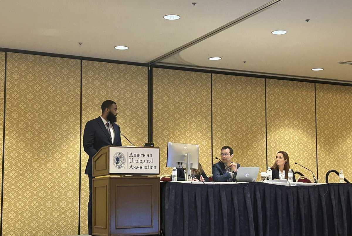 Akhil Muthigi, MD (@akhilmuthigi) on Twitter photo Congrats to our <a href="/HMethodistUro/">Houston Methodist Urology and Residency Program</a> Men’s Health research fellow <a href="/ObinnaObuekwe/">Obinna Obuekwe</a> on his first AUA presentation which he absolutely crushed!
He’s an all-star and applying for a urology residency this fall
Watch out for him 👀 Congrats to our <a href="/HMethodistUro/">Houston Methodist Urology and Residency Program</a> Men’s Health research fellow <a href="/ObinnaObuekwe/">Obinna Obuekwe</a> on his first AUA presentation which he absolutely crushed!
He’s an all-star and applying for a urology residency this fall
Watch out for him 👀