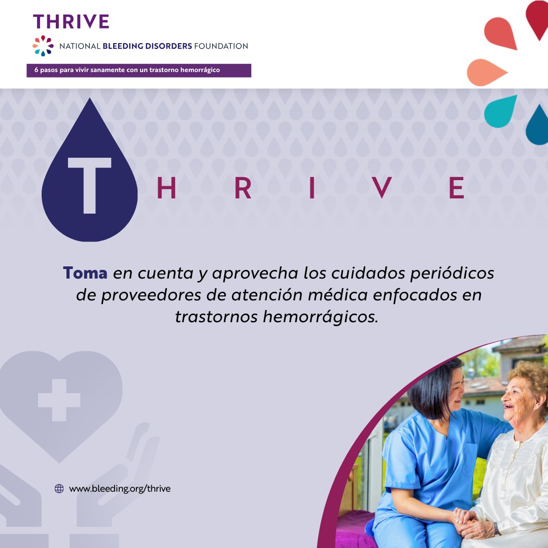 La atención regular de los profesionales de la salud puede cambiar la vida de quienes tienen trastornos de la coagulación. No subestimes el impacto de los chequeos y tratamientos constantes. ¡Tu participación puede marcar una gran diferencia! bit.ly/42mrKnK