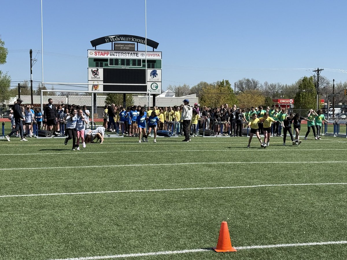 goSVVSD's tweet image. Day one of 5th grade field day!! #StVrainStorm @SVVSDsupt @SVVSDdeputy