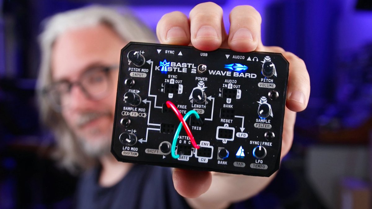 Today Bastl launched their Wave Bard.. a small and affordable sample based groovebox and rhythm generator. youtu.be/_3uYy5thamk