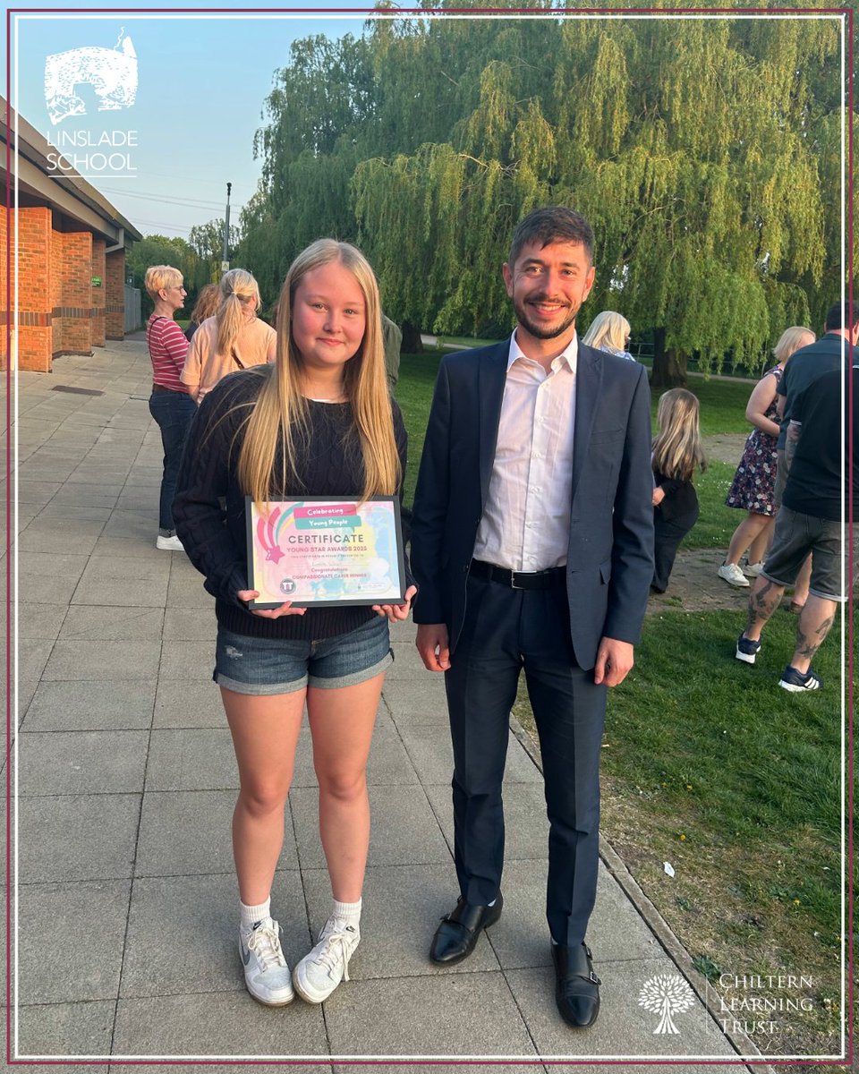 Linslade School (@linsladeschool) on Twitter photo We are so proud to see two students receive Young Star Awards from the Mayor for their Compassionate Care! Huge congrats to our amazing students and all the Leighton Buzzard winners! β¨ <a href="/PMStock11/">Phil Stock</a> <a href="/Mnormanedu/">Melanie Norman</a> <a href="/ChilternLT/">Chiltern Learning Trust</a> <a href="/mjpGibbs/">Mark Gibbs</a> We are so proud to see two students receive Young Star Awards from the Mayor for their Compassionate Care! Huge congrats to our amazing students and all the Leighton Buzzard winners! β¨ <a href="/PMStock11/">Phil Stock</a> <a href="/Mnormanedu/">Melanie Norman</a> <a href="/ChilternLT/">Chiltern Learning Trust</a> <a href="/mjpGibbs/">Mark Gibbs</a>
