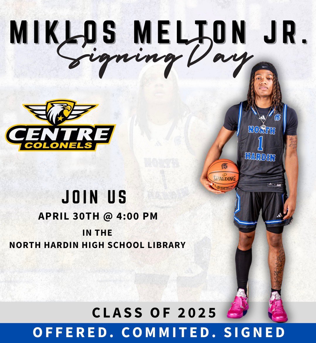 Signing tomorrow in library <a href="/4/">w</a>
<a href="/NorthHardinBB/">North Hardin Boys Basketball</a>