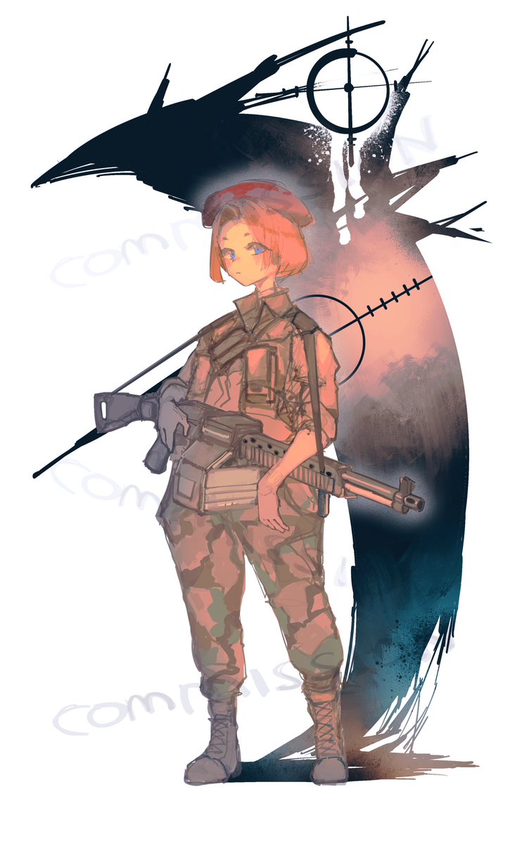 OC Experimental Commission @/Golgotha_13 
Arigatou Gozaimuch!!
