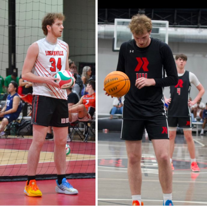 Dual sport weekend.  Volleyball Saturday morning and Basketball Saturday afternoon and all day Sunday.  Went 2-0 in volleyball and 3-1 for basketball.  Had a great game Saturday evening, scoring 18 with 12 rebounds and 3 blocks.