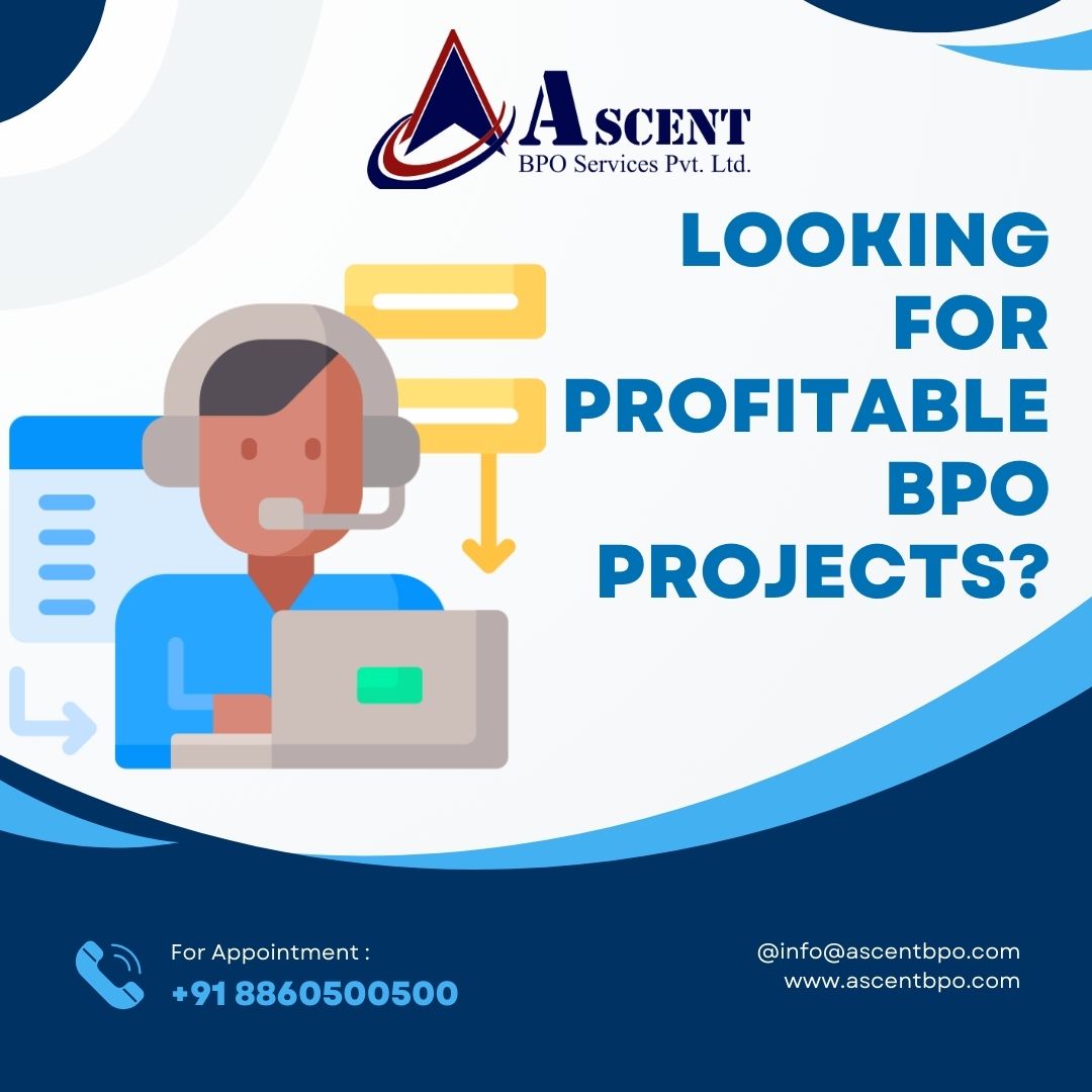 Ascent_bpo's tweet image. Unlock growth opportunities with high-margin inbound, outbound, and non-voice BPO projects! 💼✨
#bpoprojects #dataentryprojects #outsourcing
Read more: facebook.com/ascentbpo/post…