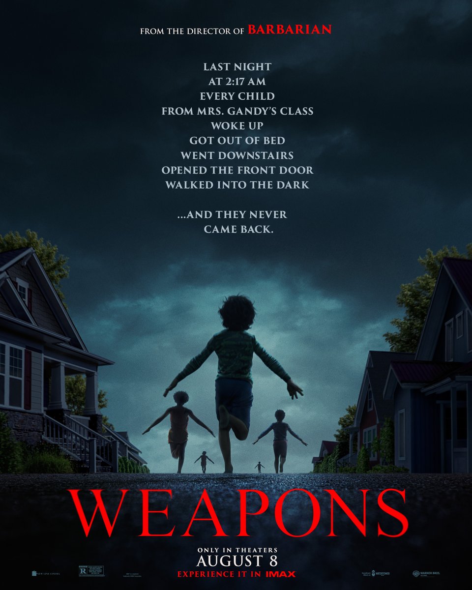 “¿qué ves que yo no veo?” #weaponsmovie solo en cines 8 de agosto.