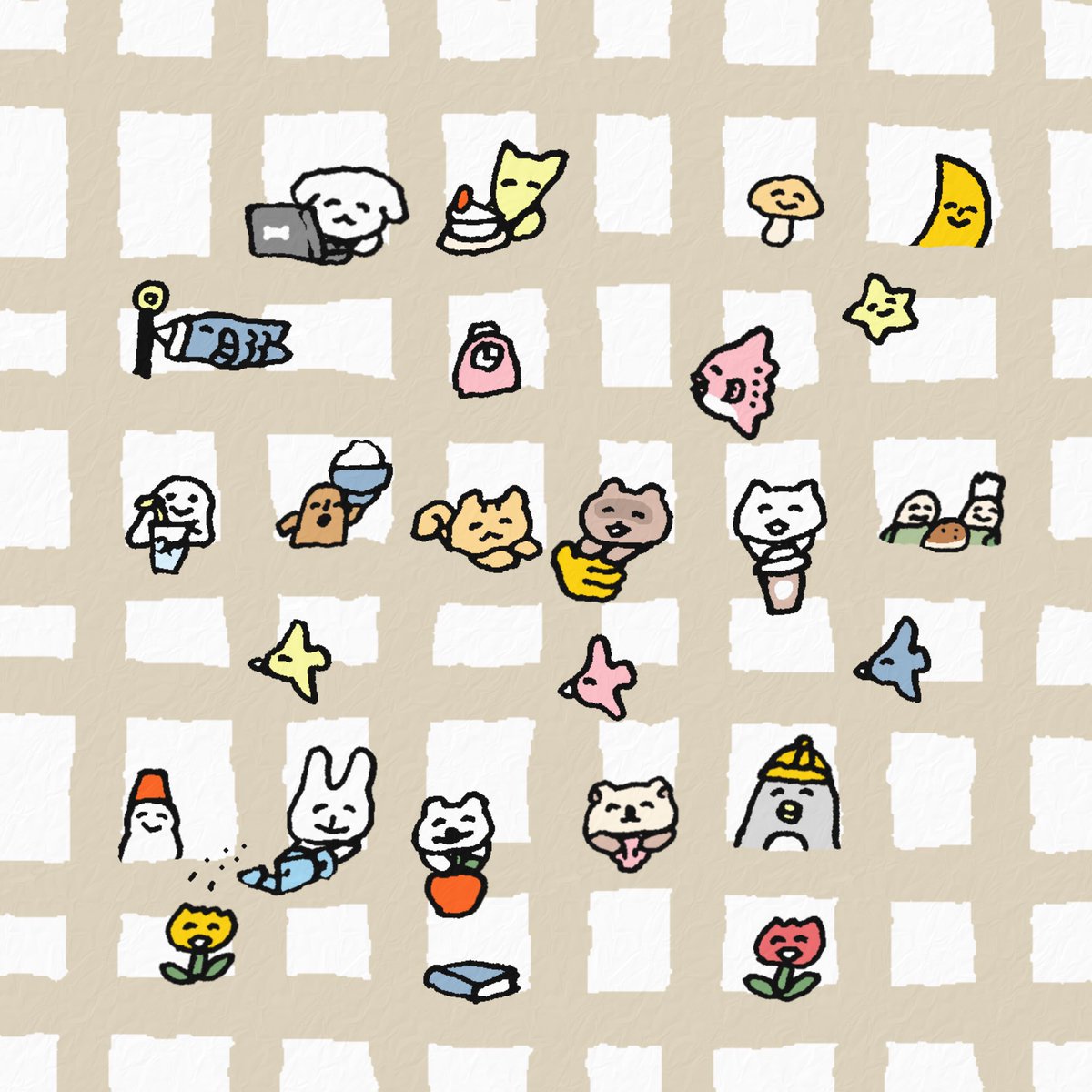 【くーま。】コミックアライブ 5周年 記念イラスト まよチキ くーま。】コミックアライブ 5周年 記念イラスト まよチキ ずっと