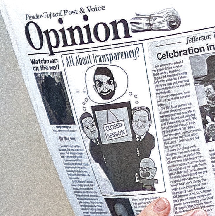 Paul Woolverton (@fo_woolverton) on Twitter photo Pender County NC newspaper— Pender-Topsail Post & Voice—mocks County Commissioners in editorial cartoon
Commissioners retaliate: Yank public notice ads from P&V
Lost revenue: Writer laid off, local sports section canceled
From <a href="/PortCityDaily/">Port City Daily</a>
portcitydaily.com/local-news/202…
#ncpol #ncga Pender County NC newspaper— Pender-Topsail Post & Voice—mocks County Commissioners in editorial cartoon
Commissioners retaliate: Yank public notice ads from P&V
Lost revenue: Writer laid off, local sports section canceled
From <a href="/PortCityDaily/">Port City Daily</a>
portcitydaily.com/local-news/202…
#ncpol #ncga
