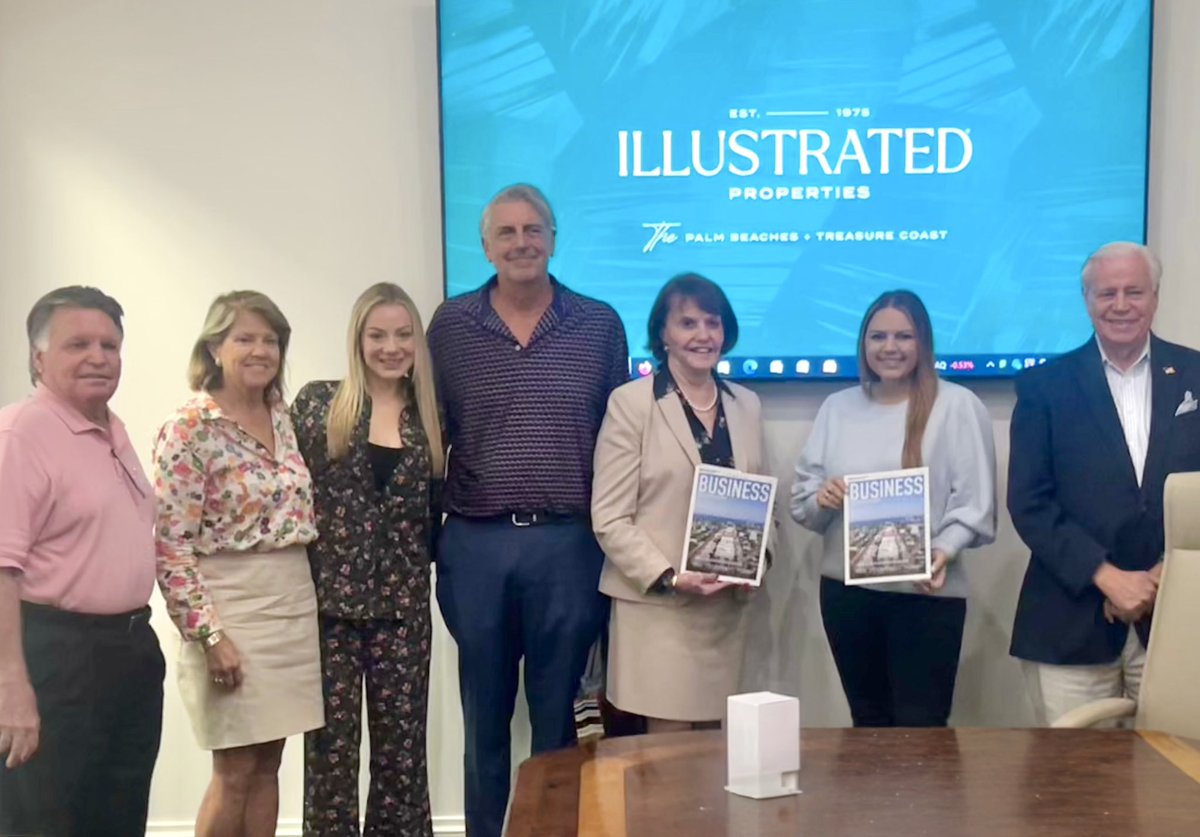 Business Dev Board (@bdbpalmbeach) on Twitter photo Yesterday, we had a great visit with BDB Member Illustrated Properties! We shared:
âś… Latest Trends
âś… Developments in the Pipeline
âś… New & Expanding Companies
✅ What’s Next for #PalmBeachCounty
➡️ Investing in the BDB brings valuable info. 📩 Email us at info@bdb.org Yesterday, we had a great visit with BDB Member Illustrated Properties! We shared:
âś… Latest Trends
âś… Developments in the Pipeline
âś… New & Expanding Companies
✅ What’s Next for #PalmBeachCounty
➡️ Investing in the BDB brings valuable info. 📩 Email us at info@bdb.org