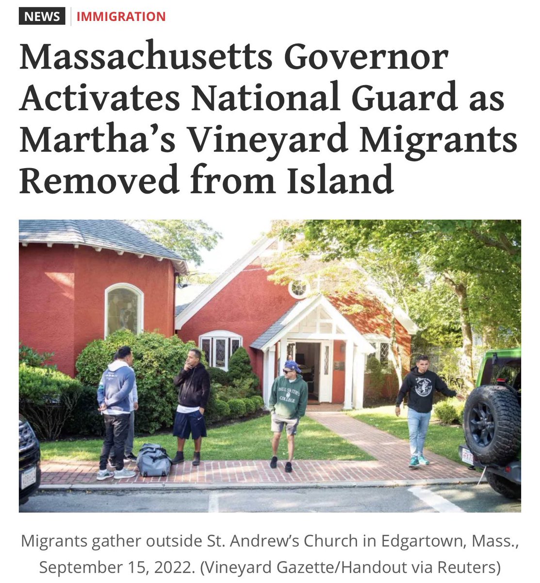 DC_Draino's tweet image. Listen we’re not asking for anything crazy by suspending the writ of habeas corpus to deport illegals

All we want is the same deportation protocols used on Martha’s Vineyard

When a few dozen illegals landed on the island, they mobilized the national guard and deported them…