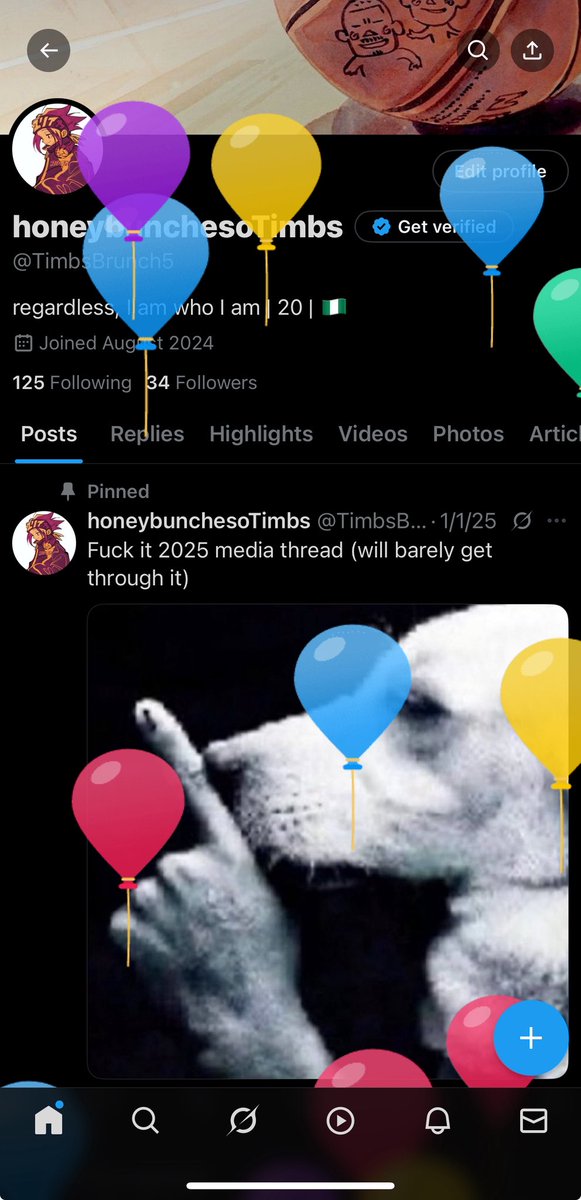 TimbsBrunch5's tweet photo. 21 years round the sun I’ve seen enough #GodImReady https://t.co/H7bGODNMND