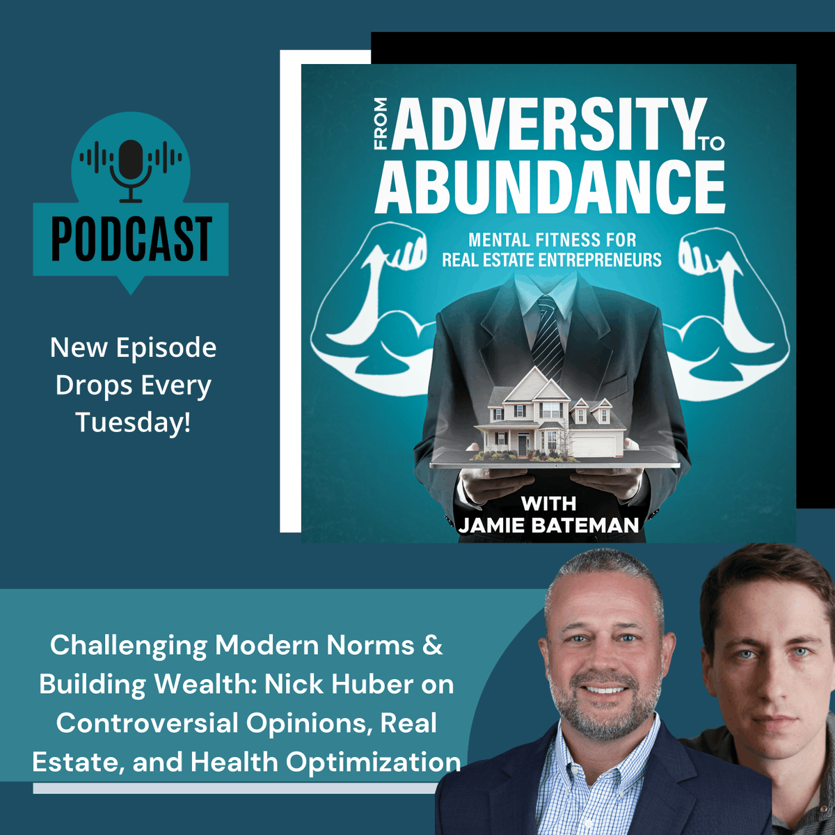 Labrador Lending | Note Investing Opportunities (@labradorlending) on Twitter photo <a href="/sweatystartup/">Nick Huber</a> is back on From Adversity to Abundance—and he's not holding back. 🎙️
From video games & hormone health to AI, crypto & society’s future, this bold convo with <a href="/batemanjames/">Jamie Bateman</a> is a must-listen. 💥
🎧adversity2abundance.com/challenging-mo…
#NickHuber #Mindset #AI #RealEstate <a href="/sweatystartup/">Nick Huber</a> is back on From Adversity to Abundance—and he's not holding back. 🎙️
From video games & hormone health to AI, crypto & society’s future, this bold convo with <a href="/batemanjames/">Jamie Bateman</a> is a must-listen. 💥
🎧adversity2abundance.com/challenging-mo…
#NickHuber #Mindset #AI #RealEstate