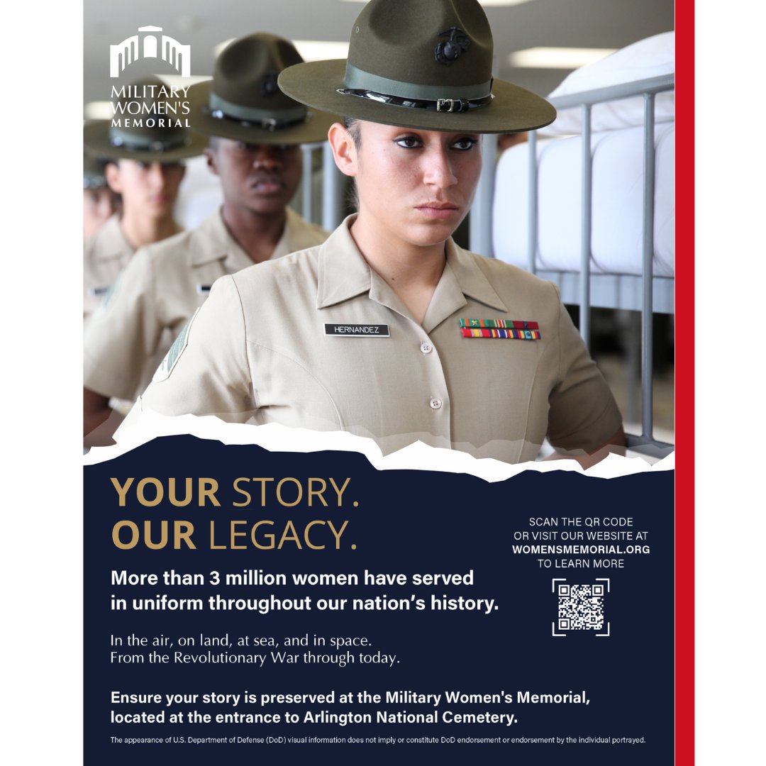 womensmemorial's tweet photo. 👋 Will we see you at MODERN DAY MARINE 2025 today?

Stop by the Military Women’s Memorial table — we’d love to meet you and share more about our mission!

See you there!

Learn more: https://t.co/Dcg2wEILlo
#ModernDayMarine #USMC #MilitaryWomensMemorial #WeAreMWM https://t.co/zX4vdoepnb
