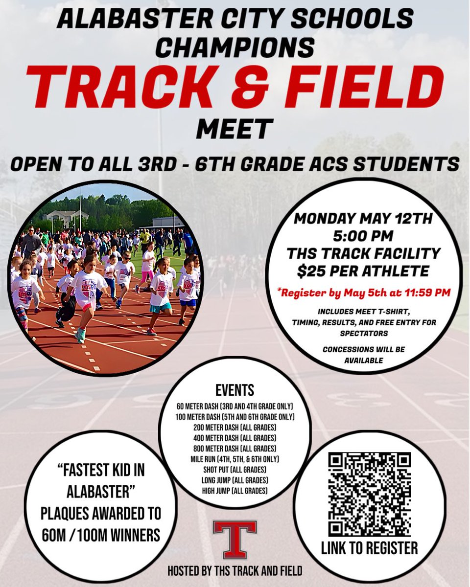 Don’t forget registration closes next Monday! Register now on GoFan to reserve your spot! gofan.co/event/3511238