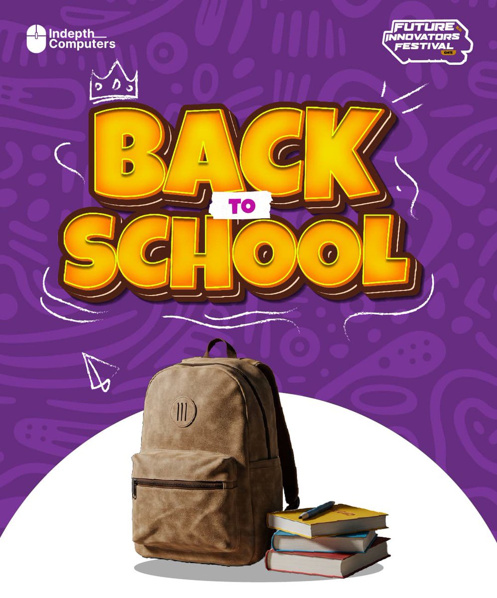 Indepthcomputer's tweet image. Welcome back to school from all of us at Indepth Computers! Together, we empower future innovators through technology and creativity. Wishing students, educators, and families a successful academic year!

#BackToSchool #FutureInnovators #IndepthComputers