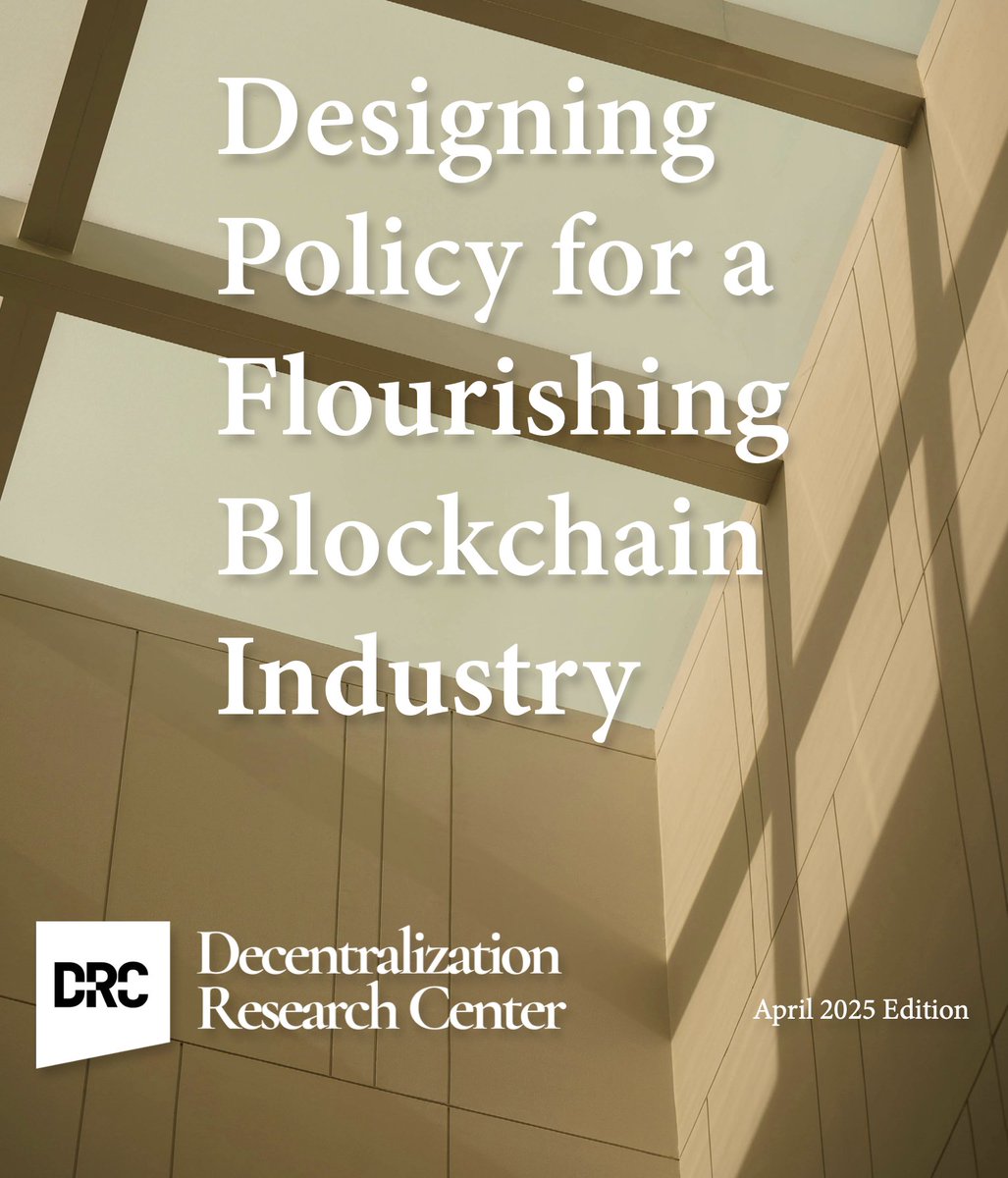 Connor Spelliscy 🇺🇦 (@c_spelliscy) on Twitter photo Policy decisions made in the next two years could shape the future of the blockchain industry for decades to come.
A key decision policymakers will have to make is how to define decentralization. Like many others, we recommend focusing on control, and <a href="/SH_Brennan/">Sarah Brennan</a> and I are Policy decisions made in the next two years could shape the future of the blockchain industry for decades to come.
A key decision policymakers will have to make is how to define decentralization. Like many others, we recommend focusing on control, and <a href="/SH_Brennan/">Sarah Brennan</a> and I are