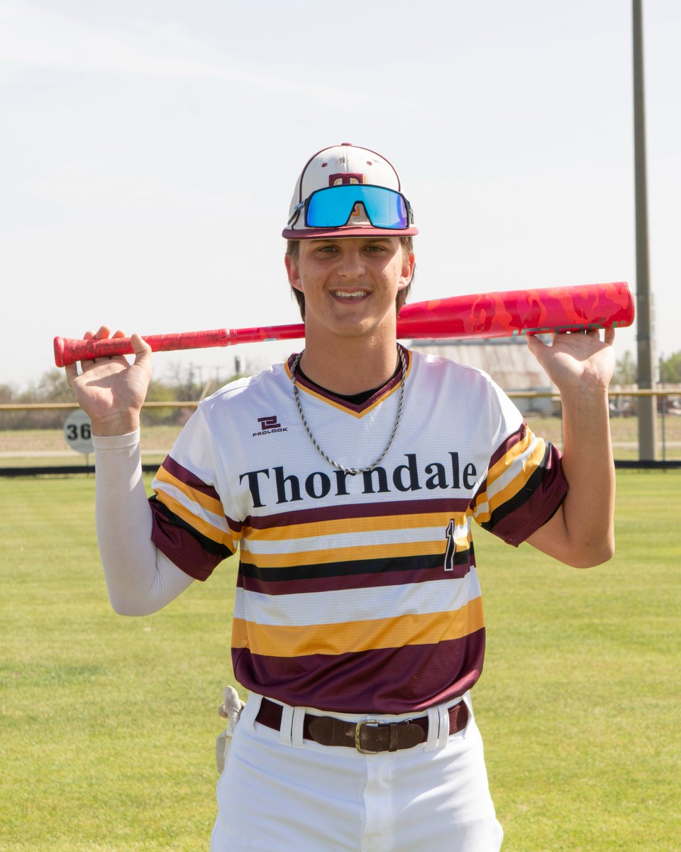 Congratulations to the D-BAT 2A Hitter of the Week

Brenson Beran, Sr, Thorndale, 9-11, 3B, 2B, 8 RBI, 7 RS, 2BB, 2 SB

<a href="/ThorndaleISD/">Thorndale ISD</a> <a href="/DBATSPORTS/">D-BAT Sports</a>