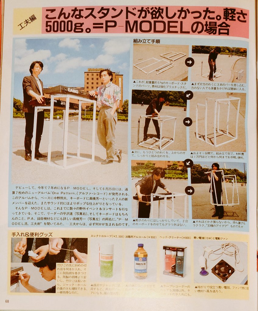 せっかくなので、『ONE PATTERN』リリース時期の記事を。1枚目は