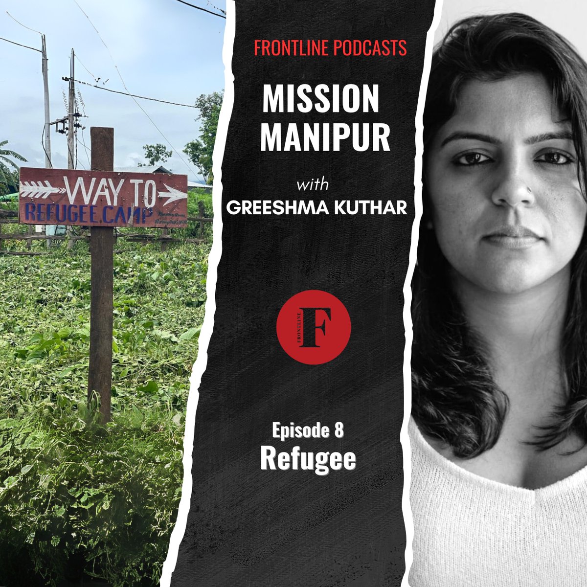 Frontline (@frontline_india) on Twitter photo EPISODE 8 of #MissionManipur is LIVE.
<a href="/jeegujja/">Greeshma Kuthar</a> delves into how the term "refugee" became a tool to incite hatred & division in the ongoing #Manipur conflict, highlighting how it's been forced onto Kuki-Zos & weaponised by civil society orgs.
LISTEN: open.spotify.com/episode/0PF6tB… EPISODE 8 of #MissionManipur is LIVE.
<a href="/jeegujja/">Greeshma Kuthar</a> delves into how the term "refugee" became a tool to incite hatred & division in the ongoing #Manipur conflict, highlighting how it's been forced onto Kuki-Zos & weaponised by civil society orgs.
LISTEN: open.spotify.com/episode/0PF6tB…