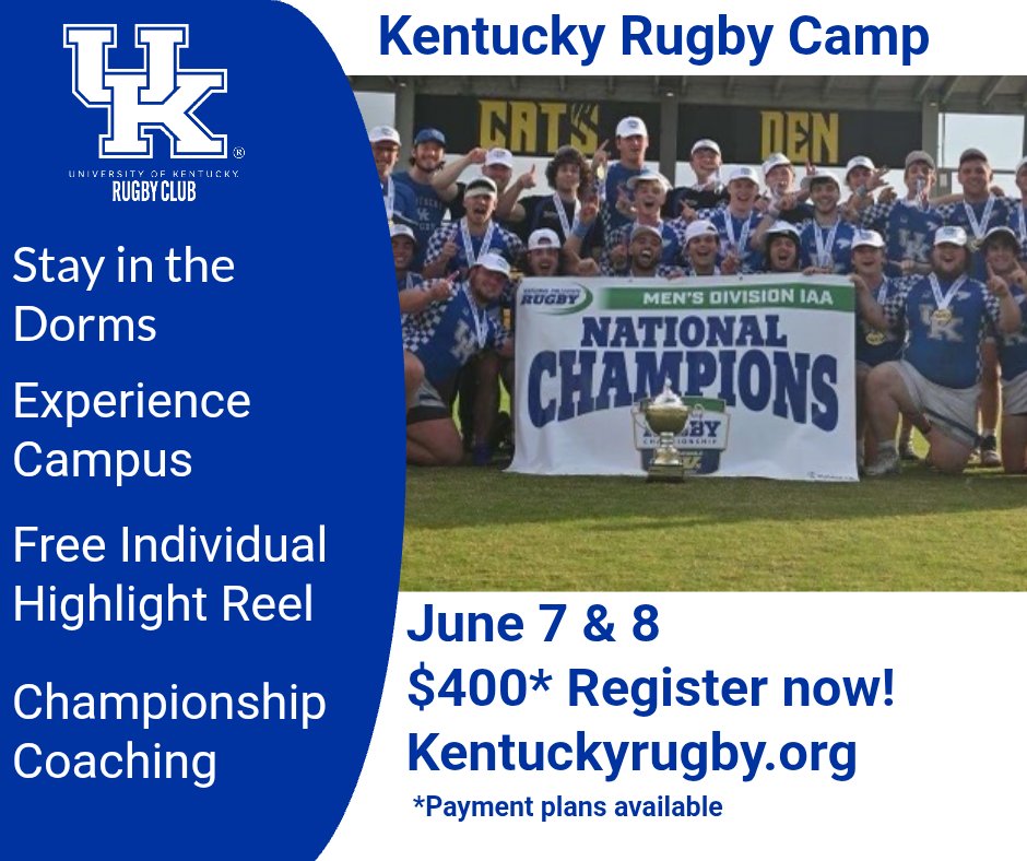 Registration Closes Mid May.  Dont miss out!
kentuckyrugby.org/articles/unlea…
