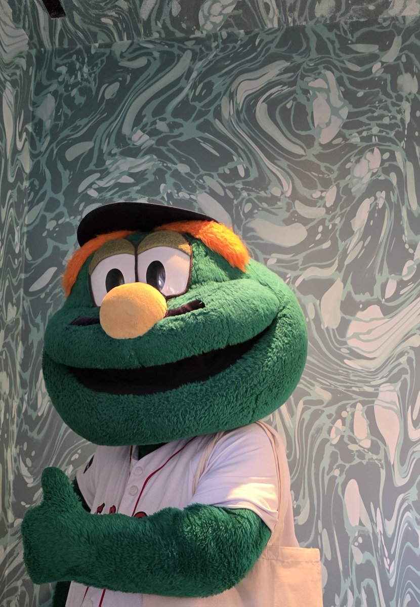 28 years ago today, Wally the Green Monster debuted as the Red Sox mascot.

He wears No. 97 for his first season, and his official birthday is May 15.

Fun fact: a backup mascot job posting required applicants to be 5’8” or shorter.