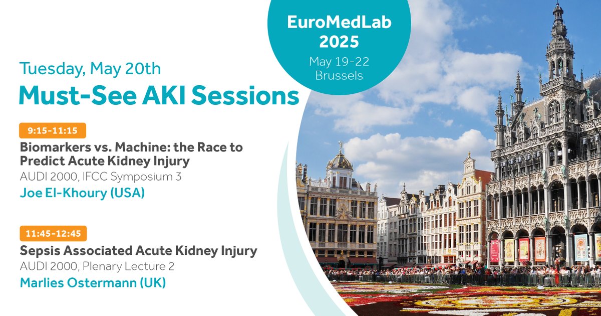 BioPortoDx (@bioportodx) on Twitter photo We are excited to see #AKI on the program at EuroMedLab 2025. Don’t miss sessions by <a href="/ClinChemJoe/">Joe M. El-Khoury, PhD, DABCC</a> and <a href="/MarliesOst/">Marlies Ostermann</a>. While you’re there, connect with <a href="/JenZ4NGAL/">JenZ of BioPorto (NGAL)</a> to learn more about BioPorto’s NGAL tests for earlier AKI identification and management, and our ongoing adult clinical We are excited to see #AKI on the program at EuroMedLab 2025. Don’t miss sessions by <a href="/ClinChemJoe/">Joe M. El-Khoury, PhD, DABCC</a> and <a href="/MarliesOst/">Marlies Ostermann</a>. While you’re there, connect with <a href="/JenZ4NGAL/">JenZ of BioPorto (NGAL)</a> to learn more about BioPorto’s NGAL tests for earlier AKI identification and management, and our ongoing adult clinical