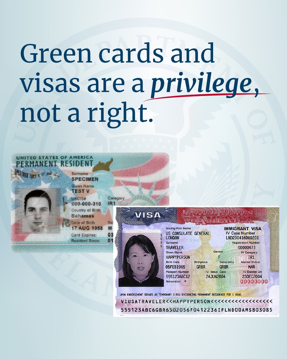 EVERYONE should be on notice. If you’re a guest in our country – act like it. Our robust social media vetting program to identify national security &amp; public safety risks never stops. USCIS is on watch to find anything online that poses a threat to our nation &amp; our way of life.