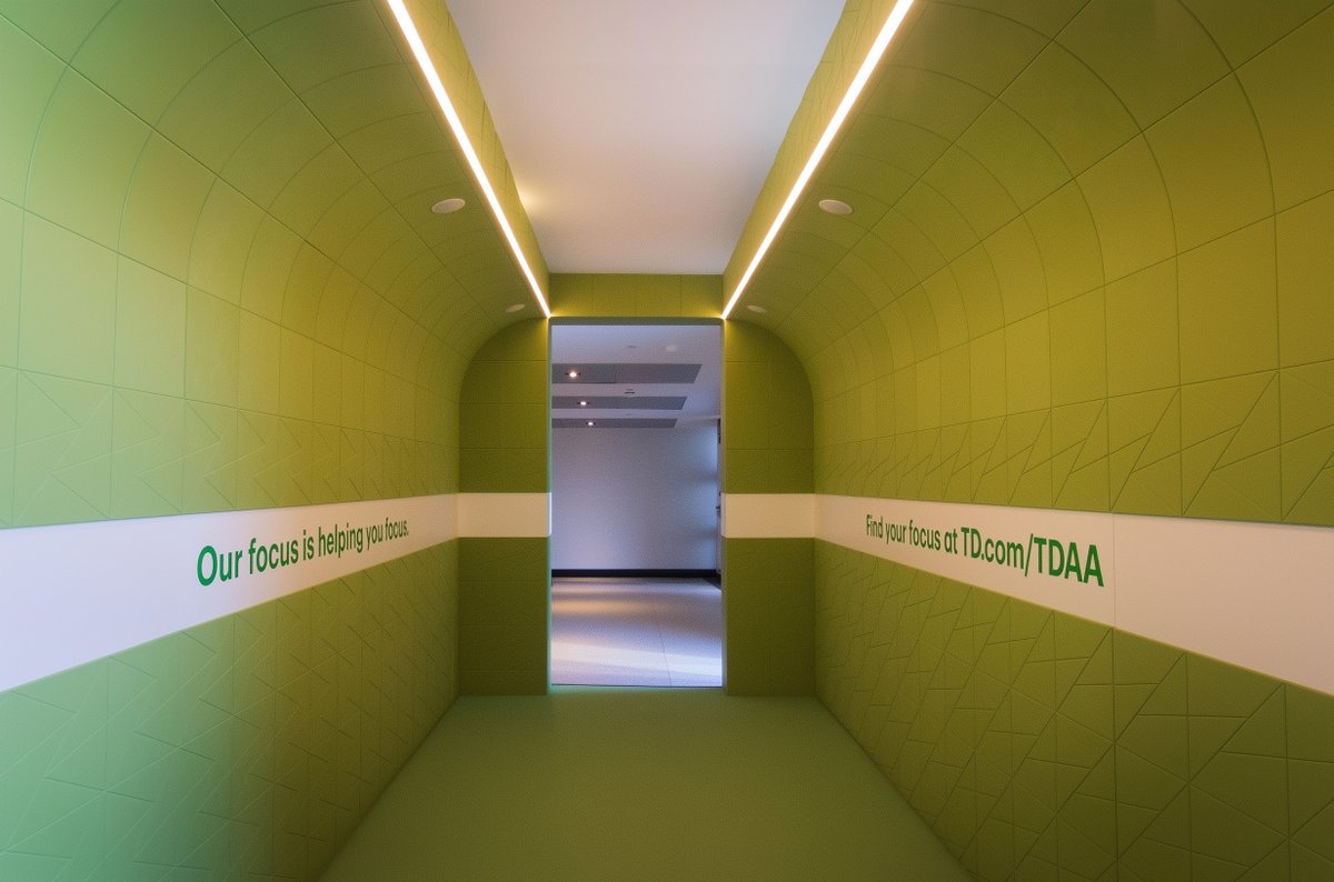 Support can be quiet but its impact can speak volumes. This Neurodiversity Awareness Month, we partnered with Union Station to launch the De-straction Zone, for the 1 in 5 living with neurodiversity. Try the free TD Accessibility Adapter to help boost focus online: