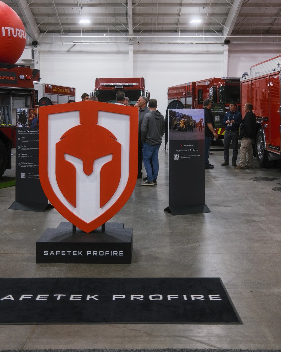 Let’s Connect at OAFC 2025

Join Safetek Profire at Booth FA3 as we look at how far we have come as an industry—and where we are headed together.

See you at OAFC! Explore event details at firetrucks.ca/2025-trade-sho….