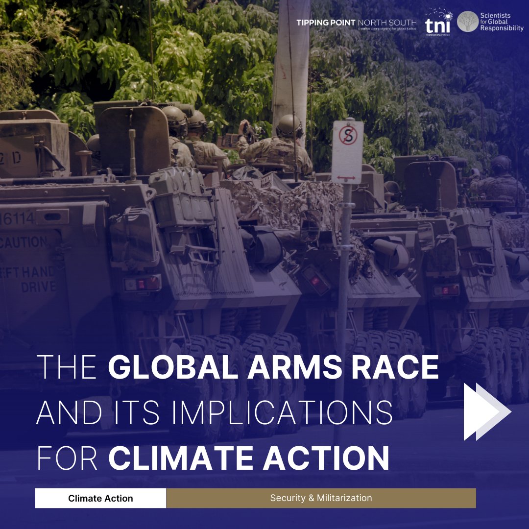 _TPNS's tweet photo. Military spending positively correlates to GHG emissions- the more you spend on fossil fuel-reliant hardware, the greater the emissions.

📢Reframe the narrative.  Military spending accelerates the climate crisis. Call time on the military-fossil fuel relationship #Safety4All https://t.co/77e7FxW54K