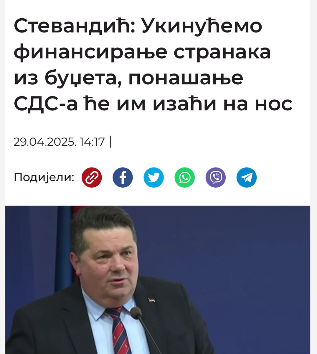 Upsss!!
I sta ce sada oni koji su se radovali?
I sta ce sada opozicija??