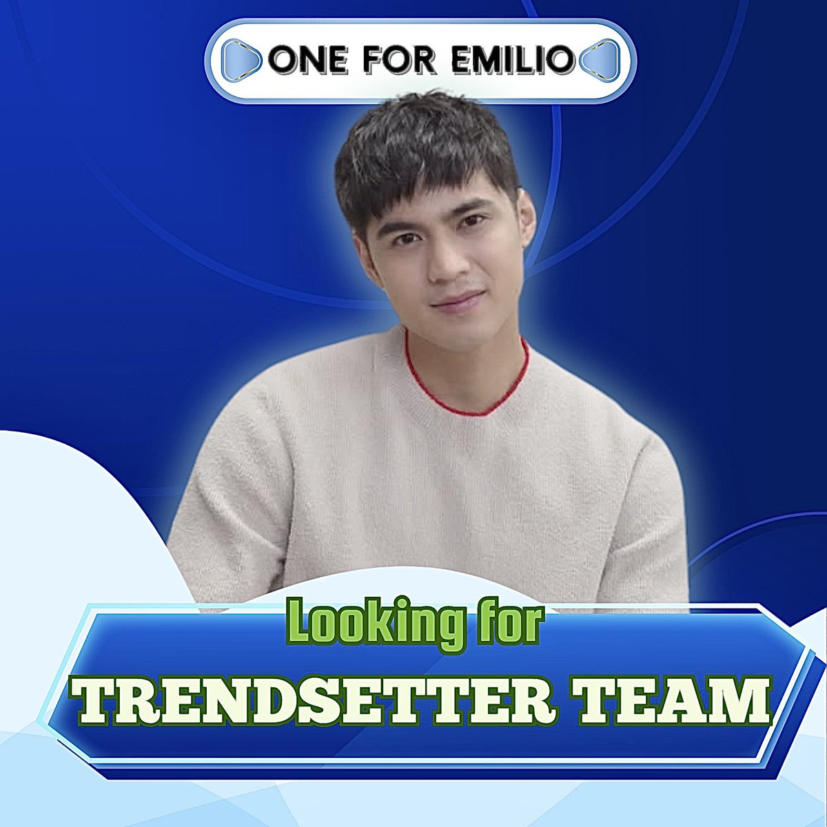 oneforEMILIO's tweet photo. EMILLIONS!! 🗣️🗣️

We’re looking for a trendsetter team that’s excited to be part of our journey, especially to help grow our presence on Twitter. If you meet the qualifications and you're interested, don’t hesitate to message me!

@emiliobdaez 
#EmilioDaez | Emilio Daez https://t.co/VqGpbEf7Sq