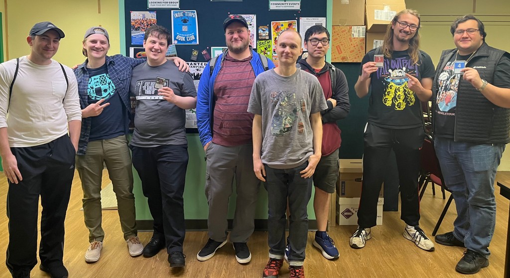 A round of applause for the Top 8 of our MTG Modern Regional Championship Qualifier this past Sunday! Thank you everyone who participated!

We'll be having our next Regional Championship Qualifier on May 25th.

Sign-ups available now!
pandemoniumbooks.com/products/mtg-m…