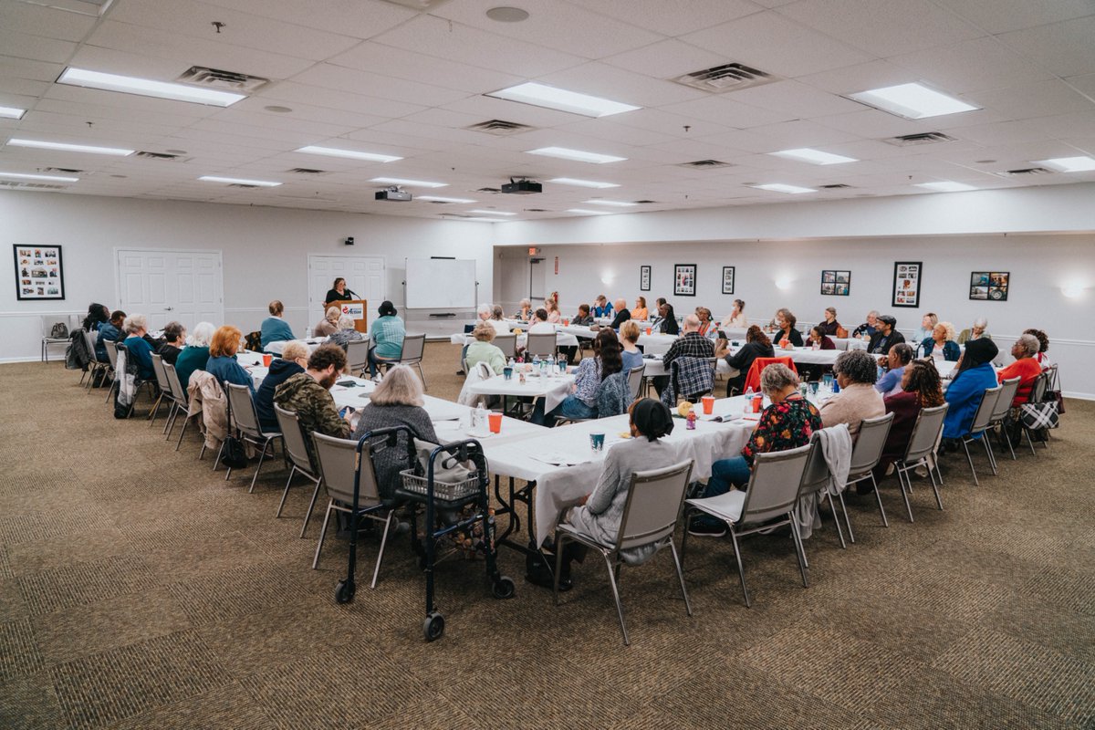 CAPofNAL's tweet photo. We always love reconnecting with our incredible senior volunteers! This month’s April In-Service was the perfect time to come together for fellowship, connection, and a little catching up.
#CAPNA #SeniorCompanions #FosterGrandparents #SeniorPrograms #AmeriCorps https://t.co/6x1TaPaeDR
