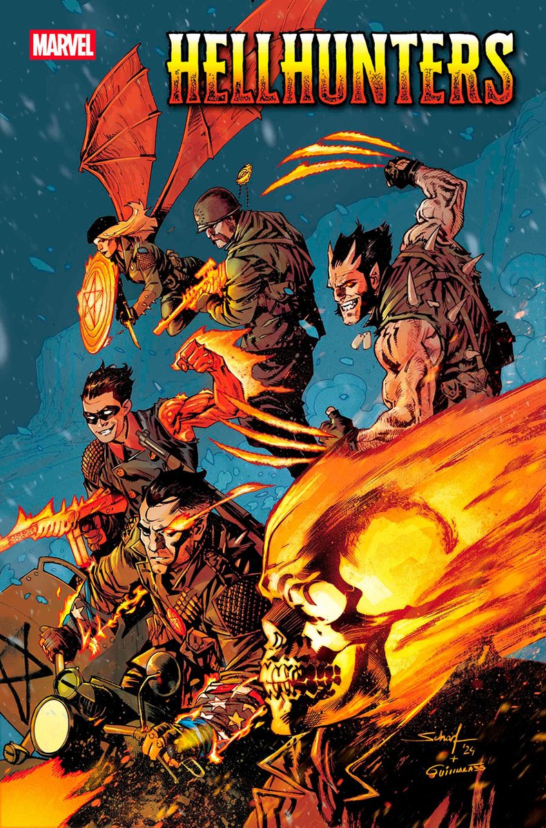 Midtown Comics (@midtowncomics) on Twitter photo The FINAL BATTLE between the Nazis, the Unhallowed and the unkillable HELLHUNTERS!
🍨Sweeten your day with 👉Hellhunters #5
❤️ <a href="/scharf_jonas/">Jonas Scharf</a> #Cover
👉ow.ly/iHmi50VF1hG
✏️<a href="/PhillipKJohnson/">Phillip Kennedy Johnson</a>
🎨 <a href="/AdamTGorham/">ADAM GORHAM</a>
#NewComics #ComicBook #Wolverine #Marvel #MarvelComics #Comicbookshop The FINAL BATTLE between the Nazis, the Unhallowed and the unkillable HELLHUNTERS!
🍨Sweeten your day with 👉Hellhunters #5
❤️ <a href="/scharf_jonas/">Jonas Scharf</a> #Cover
👉ow.ly/iHmi50VF1hG
✏️<a href="/PhillipKJohnson/">Phillip Kennedy Johnson</a>
🎨 <a href="/AdamTGorham/">ADAM GORHAM</a>
#NewComics #ComicBook #Wolverine #Marvel #MarvelComics #Comicbookshop