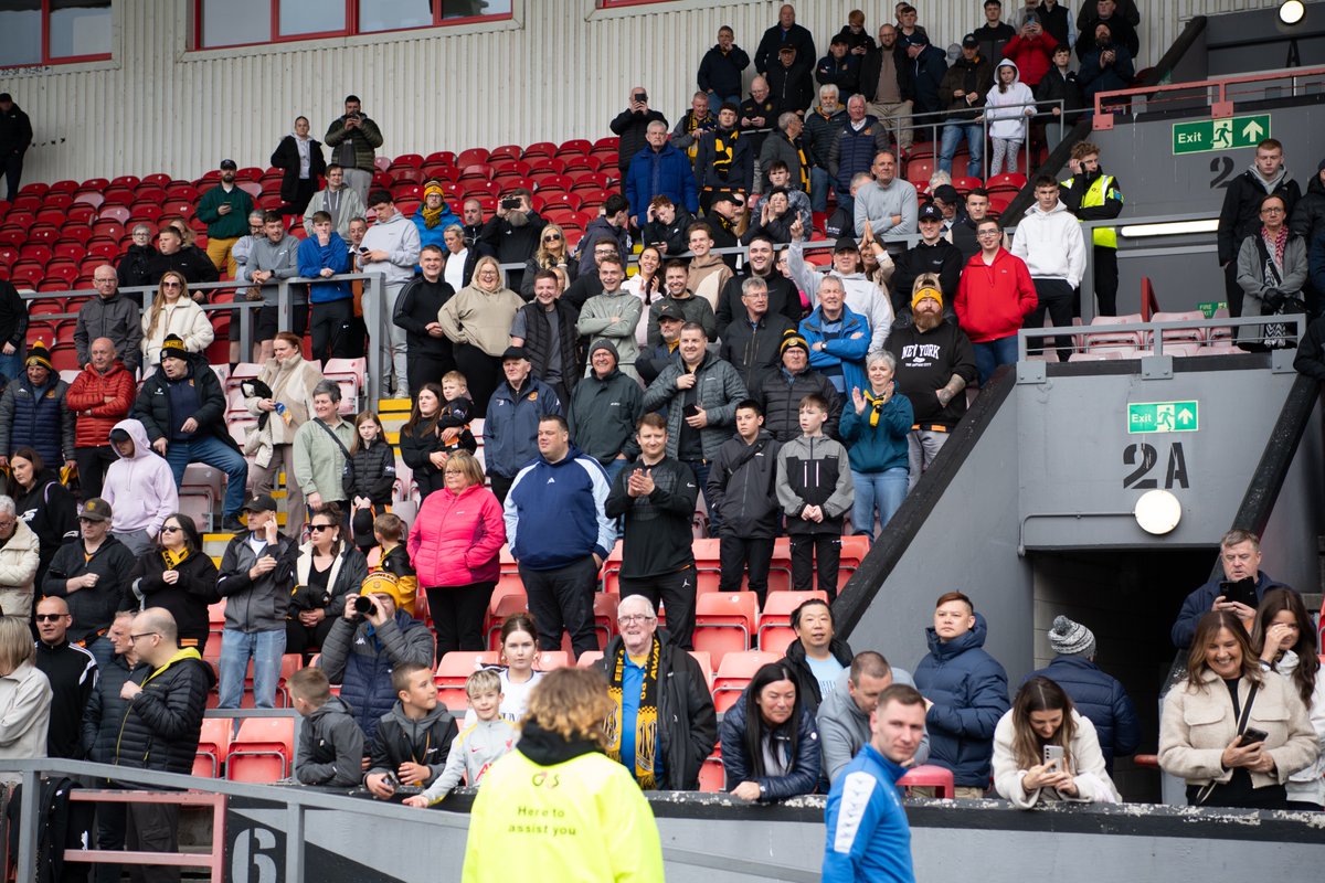 👏Talbot Thanks

ATFC wishes to thank our fans for the tremendous support at Sunday's West of Scotland Cup Final win over Largs Thistle FC

Our Team Management and players really appreciated the backing of the fans which helped them greatly through a very tough game

#eppp