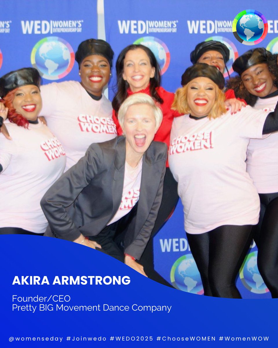 Happy International Dance Day – the incomparable – Akira Armstrong #prettybigmovement !
 
1st intl full figured dance company! She turned rejection into a revolution! 
You’re not just changing dance—you’re changing lives!
#WEDO2025 #ChooseWOMEN #WomenWOW