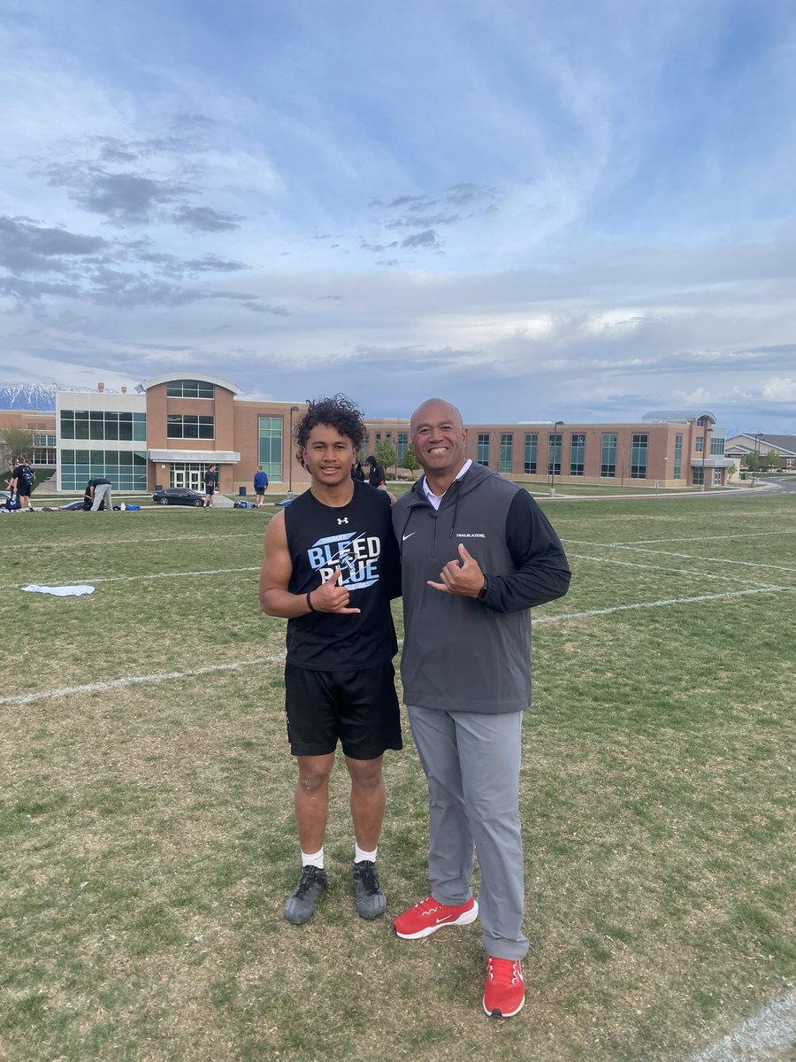Dreysen Afuvai (@dreysen_afuvai) on Twitter photo Blessed to receive my first offer to <a href="/UtahTech_Fball/">Utah Tech Football</a> Thankful for Coach Tata for stopping by and for everyone that has helped me get here๐๐ฝ<a href="/WestlakeFootbal/">Westlake Football</a> <a href="/CoachAAle/">Arnold Ale</a> <a href="/coach_moynahan/">Patrick Moynahan</a> Blessed to receive my first offer to <a href="/UtahTech_Fball/">Utah Tech Football</a> Thankful for Coach Tata for stopping by and for everyone that has helped me get here๐๐ฝ<a href="/WestlakeFootbal/">Westlake Football</a> <a href="/CoachAAle/">Arnold Ale</a> <a href="/coach_moynahan/">Patrick Moynahan</a>